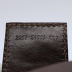 FENDI Zucca Canvas Hand Bag Black Brown 2257 26553 009am5322