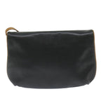 CELINE Shoulder Bag Leather Black  am5325