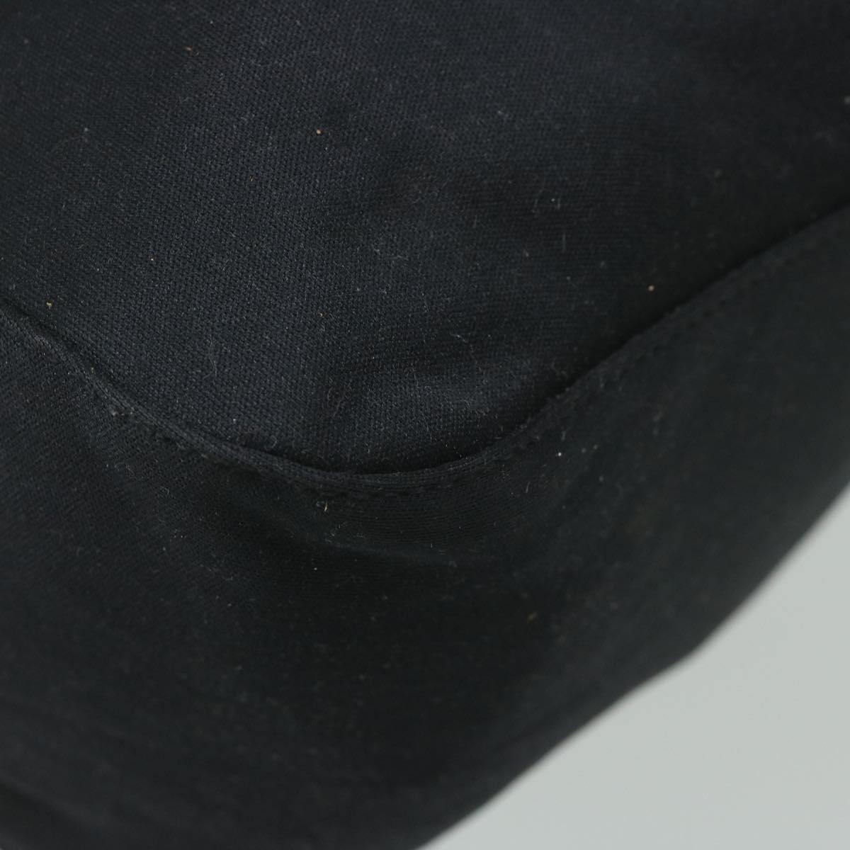 FENDI Mamma Baguette Shoulder Bag Nylon Black 2305 26426 008am5339