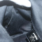 FENDI Mamma Baguette Shoulder Bag Nylon Black 2305 26426 008am5339