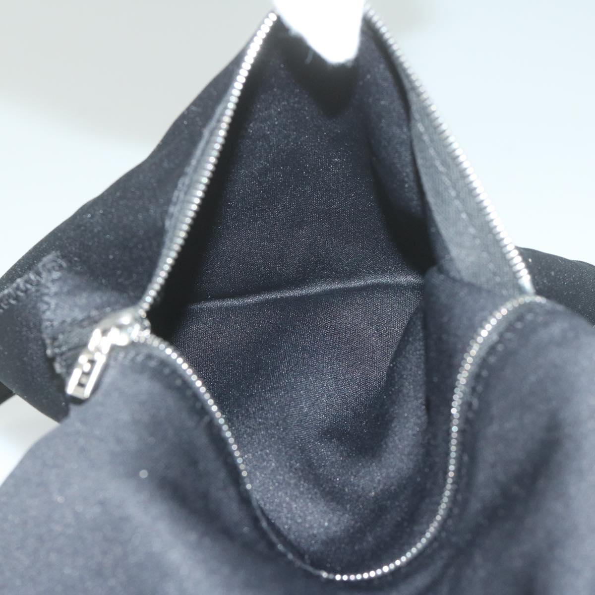 FENDI Mamma Baguette Shoulder Bag Nylon Black 2305 26426 008am5339