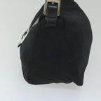FENDI Mamma Baguette Shoulder Bag Nylon Black 2305 26426 008am5339