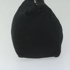 FENDI Mamma Baguette Shoulder Bag Nylon Black 2305 26426 008am5339