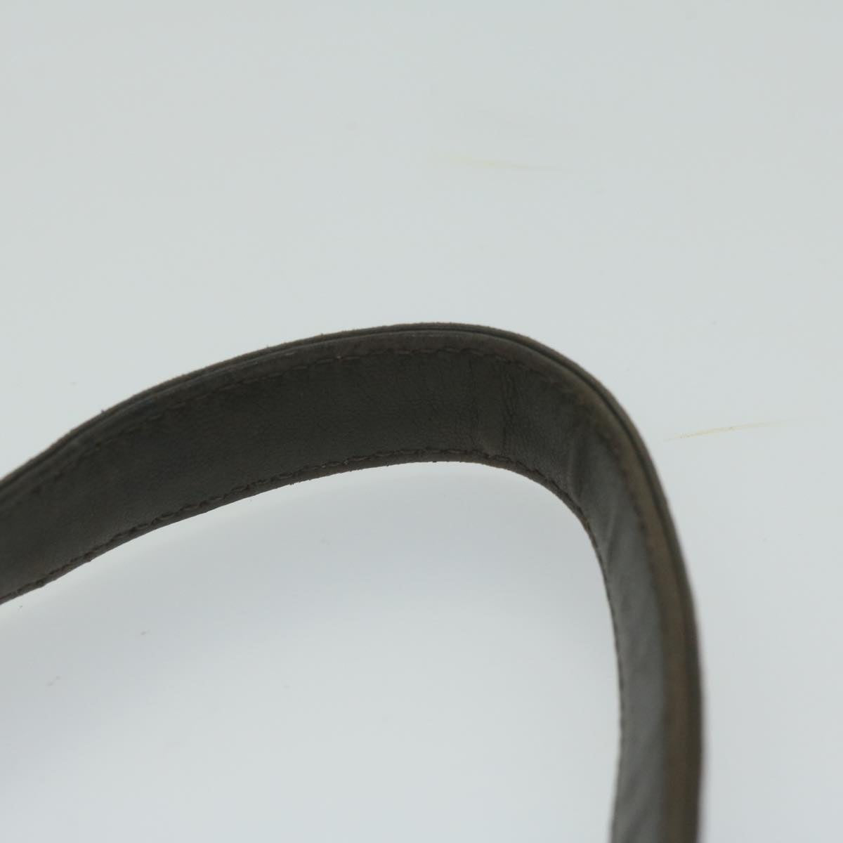 FENDI Mamma Baguette Shoulder Bag Suede Brownam5342