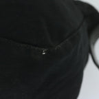 FENDI Mamma Baguette Shoulder Bag Nylon Black 2321 26325 008am5345