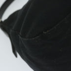 FENDI Mamma Baguette Shoulder Bag Nylon Black 2321 26325 008am5345