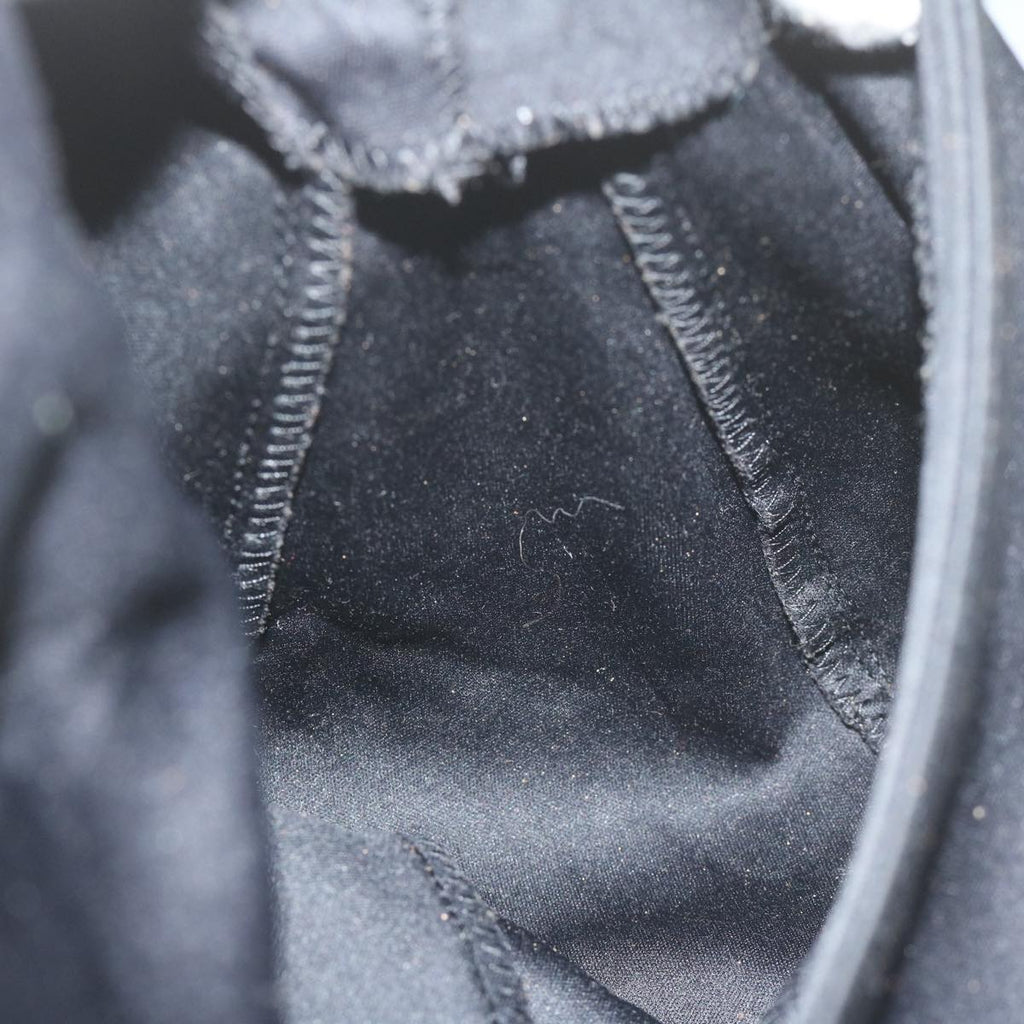 FENDI Mamma Baguette Shoulder Bag Nylon Black 2321 26325 008am5345