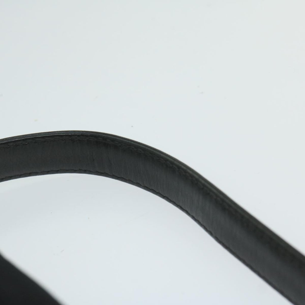 FENDI Mamma Baguette Shoulder Bag Nylon Black 2321 26325 008am5345