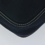 FENDI Mamma Baguette Shoulder Bag Canvas Navyam5373