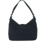 FENDI Mamma Baguette Shoulder Bag Canvas Navyam5373