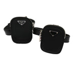 PRADA Boots Pouch Nylon Black  am5384