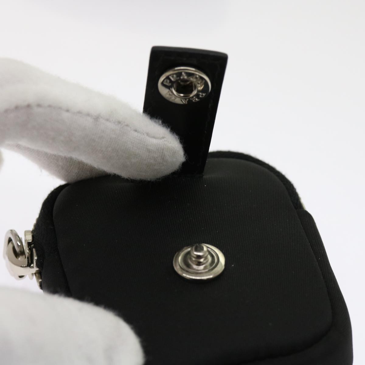 PRADA Boots Pouch Nylon Black  am5384