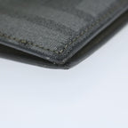 FENDI Zucca Canvas Wallet Grayam5394