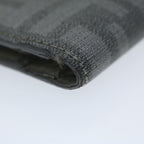 FENDI Zucca Canvas Wallet Grayam5394