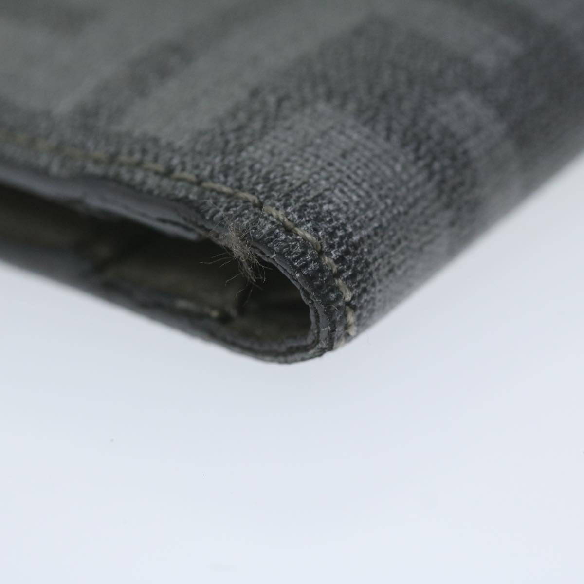 FENDI Zucca Canvas Wallet Grayam5394