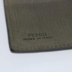 FENDI Zucca Canvas Wallet Grayam5394