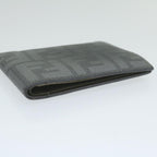 FENDI Zucca Canvas Wallet Grayam5394