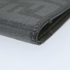 FENDI Zucca Canvas Wallet Grayam5394