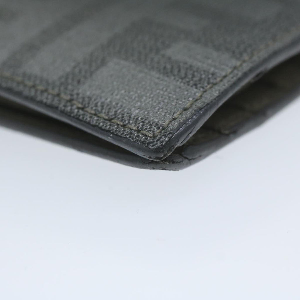 FENDI Zucca Canvas Wallet Grayam5394