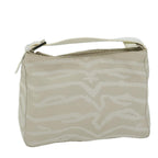 FENDI Hand Bag Canvas Beigeam5396