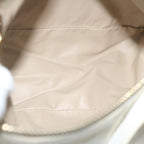 FENDI Hand Bag Canvas Beigeam5396