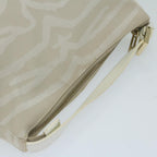 FENDI Hand Bag Canvas Beigeam5396