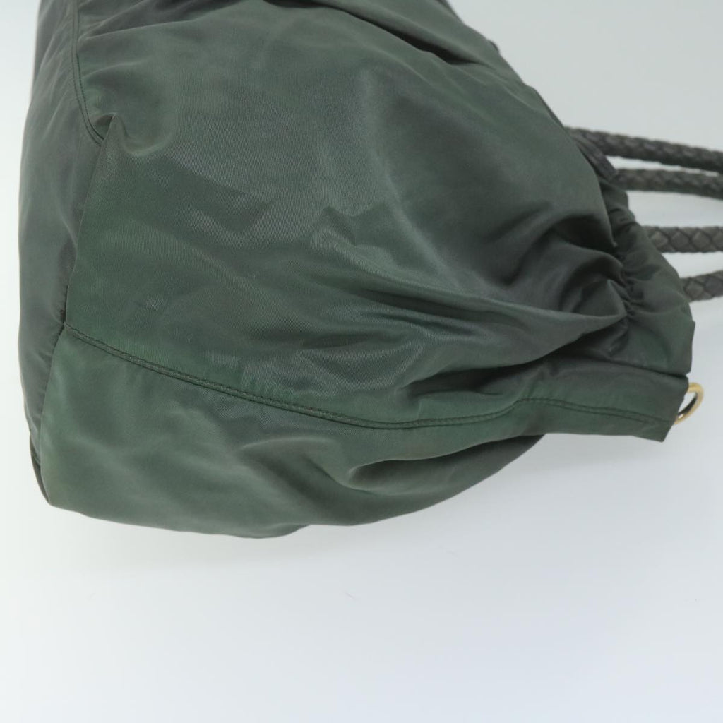 PRADA Hand Bag Nylon 2way Khaki  am5403