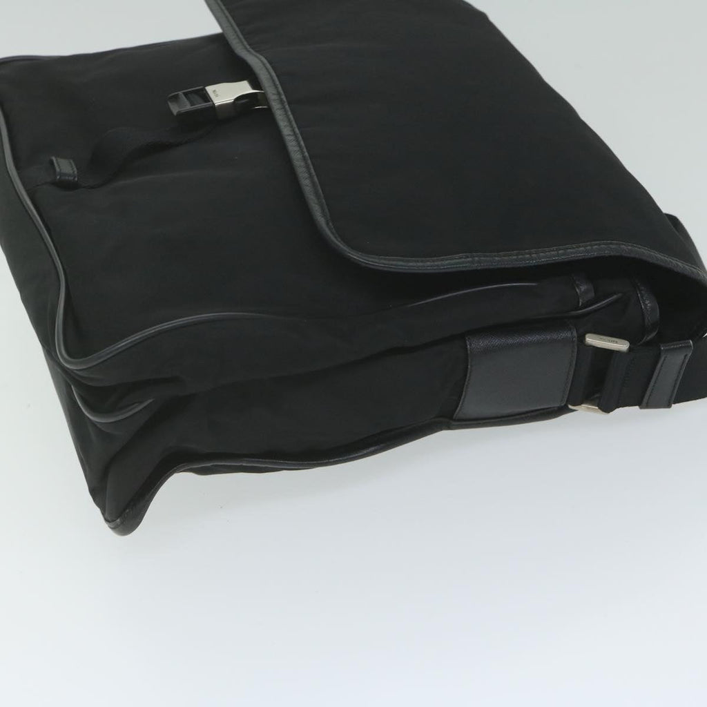 PRADA Shoulder Bag Nylon Black  am5455