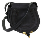 Chloe Mercy Shoulder Bag Leather Black am5457