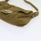 FENDI Mamma Baguette Shoulder Bag Corduroy Brown 2220 26424 009am5474