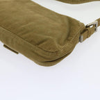 FENDI Mamma Baguette Shoulder Bag Corduroy Brown 2220 26424 009am5474