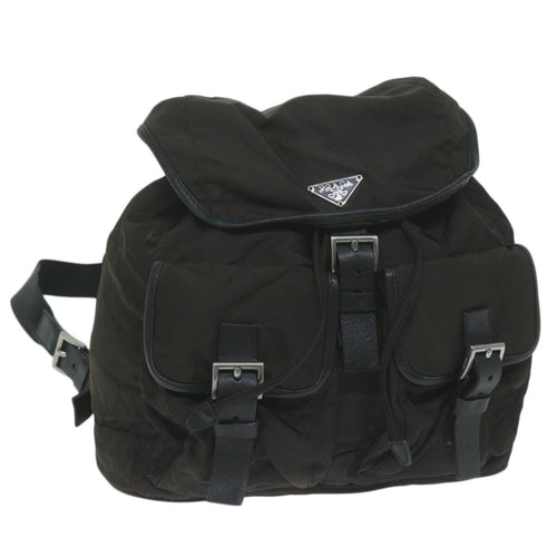 PRADA Backpack Nylon Brown  am5476