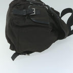 PRADA Backpack Nylon Brown  am5476