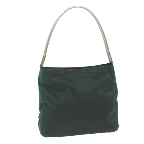 PRADA Shoulder Bag Nylon Green  am5485