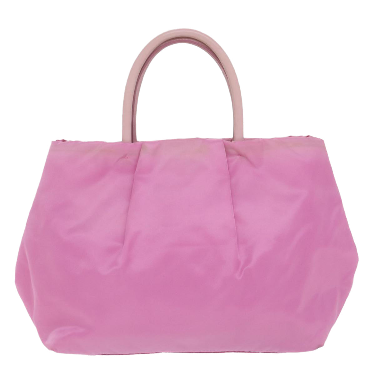 PRADA Hand Bag Nylon Pink  am5486
