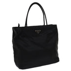 PRADA Hand Bag Nylon Black  am5491