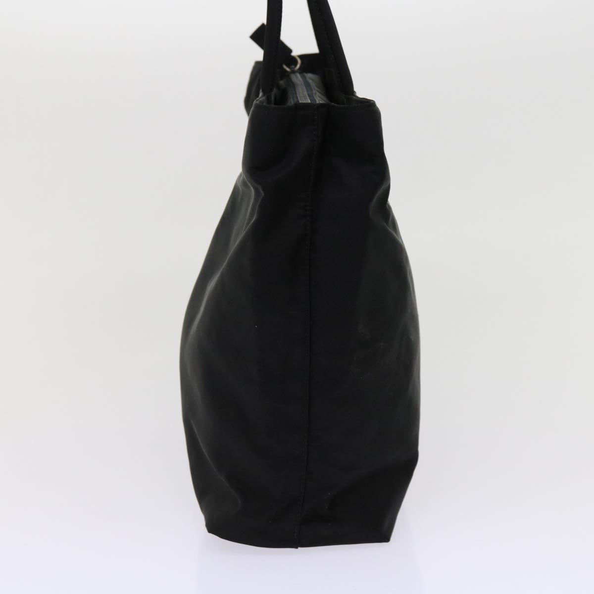PRADA Hand Bag Nylon Black  am5491