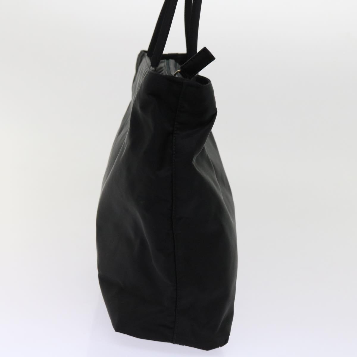 PRADA Hand Bag Nylon Black  am5491
