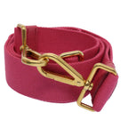 PRADA Adjustable Shoulder Strap Canvas 24.4""-43.7"" Pink  am5504