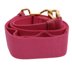 PRADA Adjustable Shoulder Strap Canvas 24.4""-43.7"" Pink  am5504