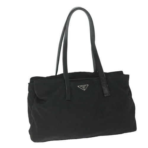 PRADA Shoulder Bag Nylon Black  am5539