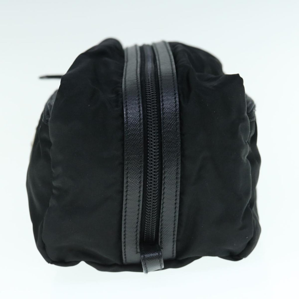 PRADA Clutch Bag Nylon Black  am5577