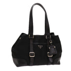 PRADA Tote Bag Nylon Black  am5619