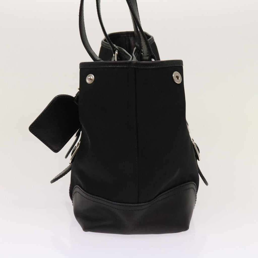 PRADA Tote Bag Nylon Black  am5619