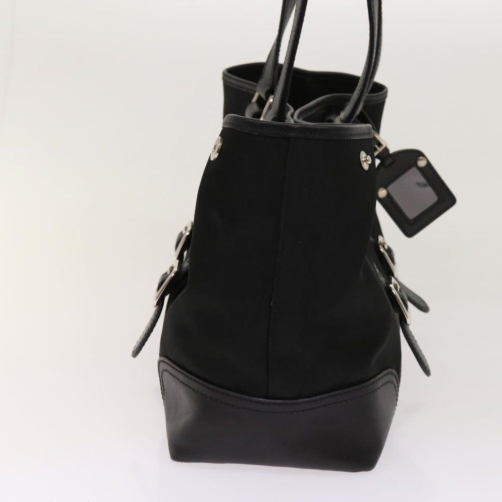 PRADA Tote Bag Nylon Black  am5619
