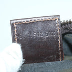 FENDI Zucca Canvas Hand Bag Black Brownam5632