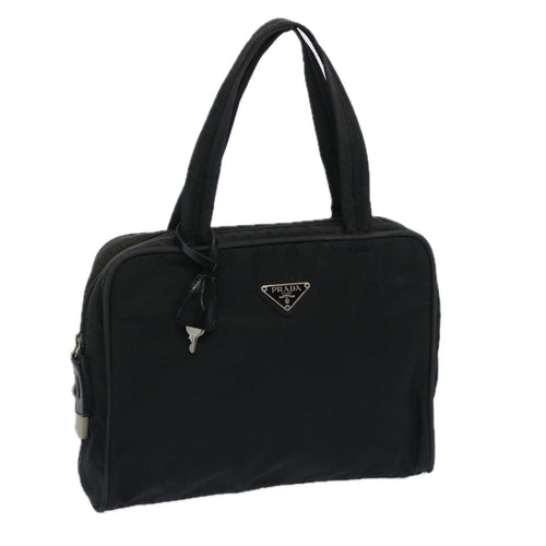 PRADA Hand Bag Nylon Black  am5650