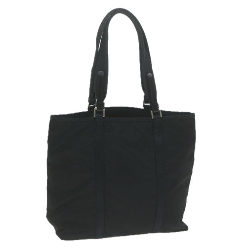 PRADA Tote Bag Nylon Black  am5658