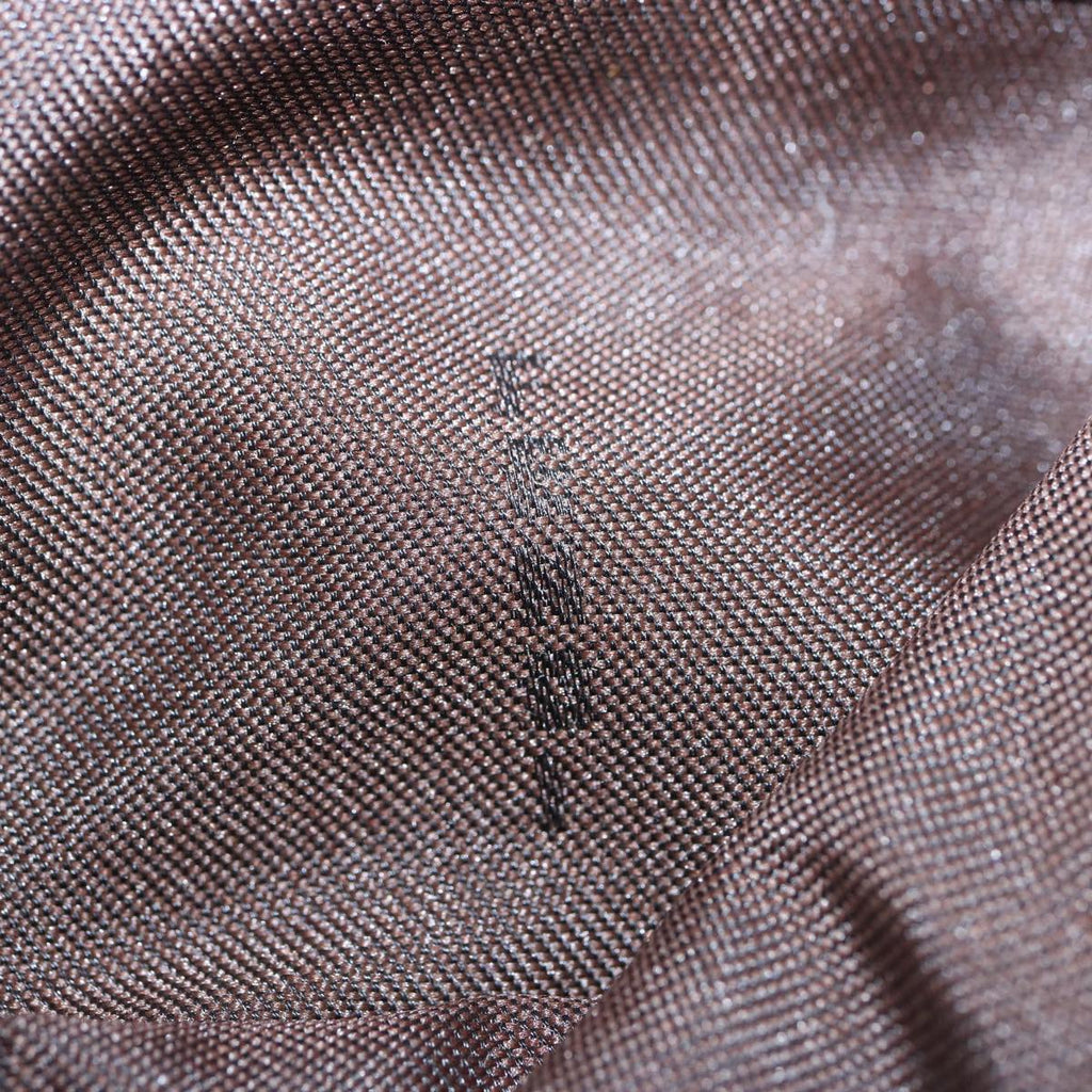 FENDI Zucca Canvas Mamma Baguette Shoulder Bag Brown Blackam5709