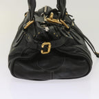 Chloe Paddington Shoulder Bag Leather Black 03 09 51 5276 am5750